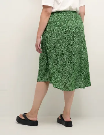 Fusta Kaffe Curve, verde Verde