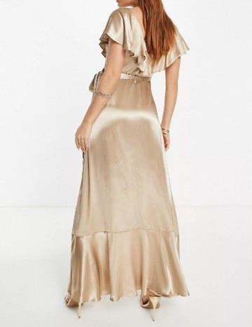Rochie lunga Top Shop, crem