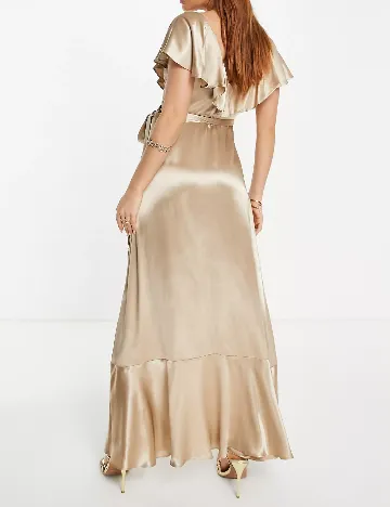 Rochie lunga Top Shop, crem