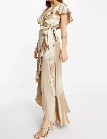 Rochie lunga Top Shop, crem