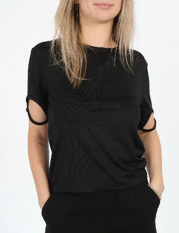 Top ASOS, negru Negru