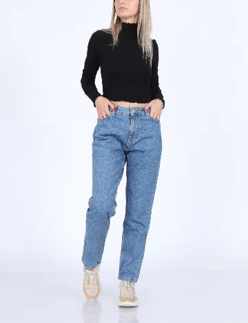Top ASOS, negru Negru