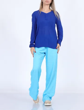Bluza Kaffe, albastru