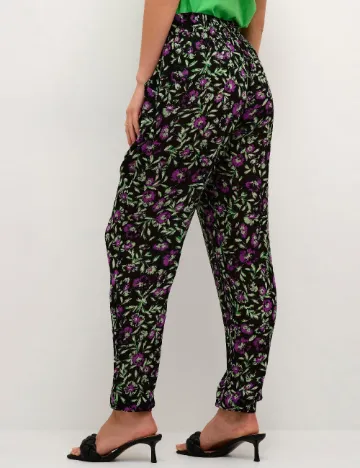 Pantaloni Kaffe, negru