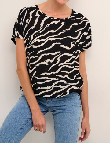 Bluza Kaffe, negru