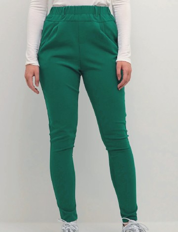 Pantaloni Kaffe, verde
