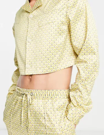 Pantaloni ASOS, galben
