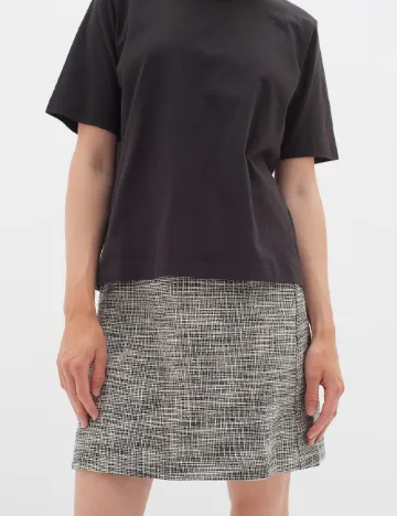 Fusta InWear, alb/negru