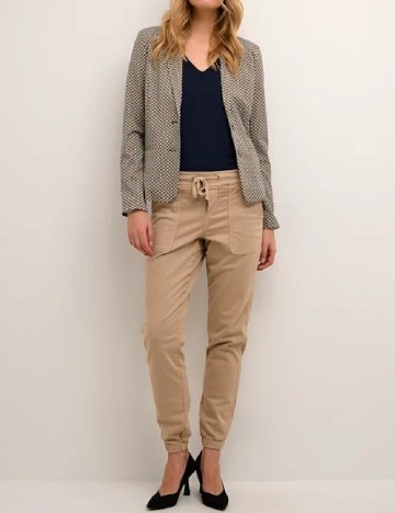 Pantaloni Cream, crem