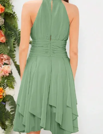 Rochie scurta SHEIN, verde Verde