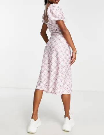 Rochie medie Miss Selfridge, alb Alb