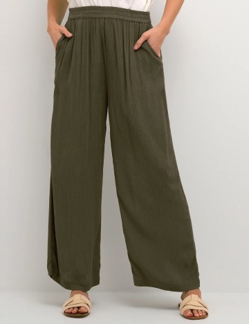 Pantaloni Kaffe, verde