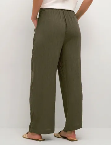 Pantaloni Kaffe, verde
