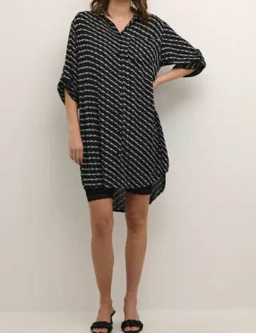 Rochie scurta Kaffe, negru