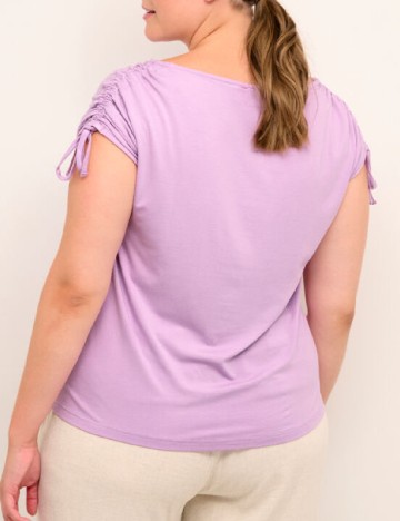Bluza Kaffe Curve, mov
