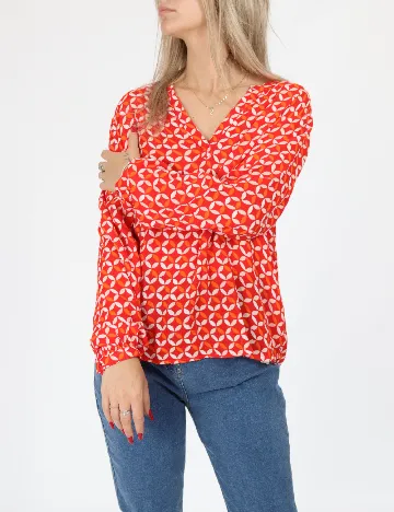 Bluza Kaffe, rosu Rosu