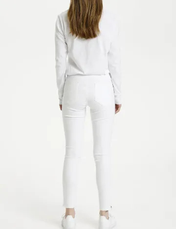 Blugi My Essential Wardrobe, alb