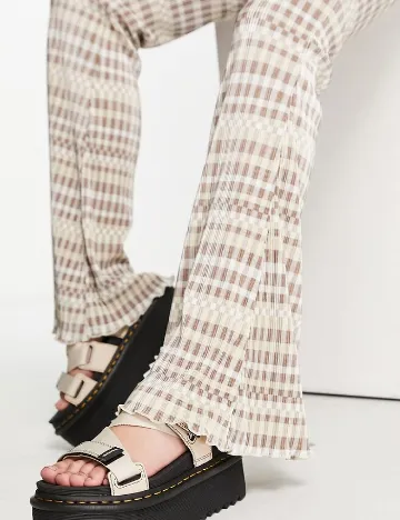 Pantaloni Top Shop, crem