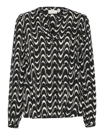 Bluza Kaffe, negru