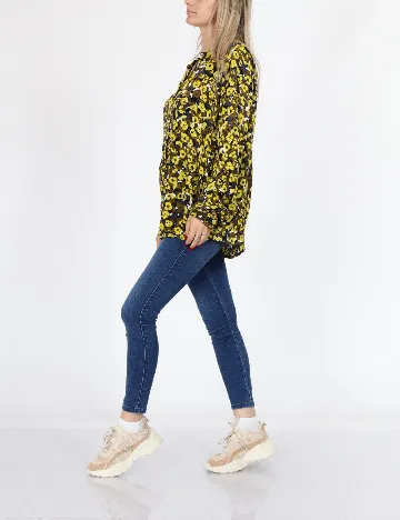 Camasa Oversize Kaffe, galben