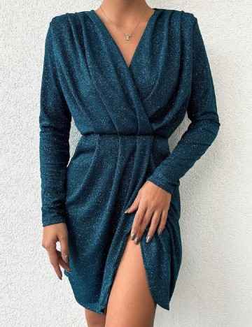 Rochie scurta SHEIN, turcoaz