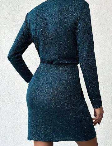 Rochie scurta SHEIN, turcoaz Albastru