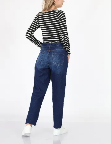 Bluza SHEIN, negru/alb