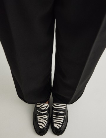 Mocasini Reserved, negru