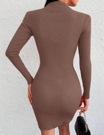 Rochie scurta SHEIN, maro