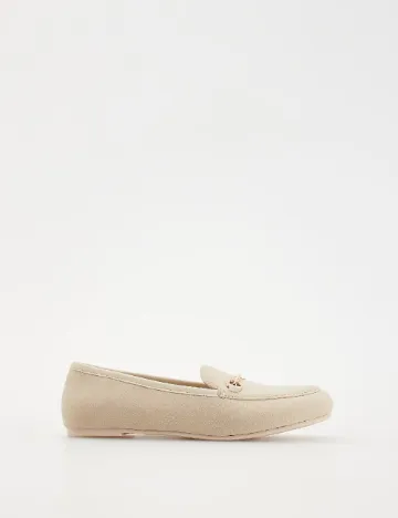 Mocasini Reserved, crem