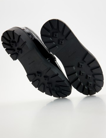 Mocasini Reserved, negru