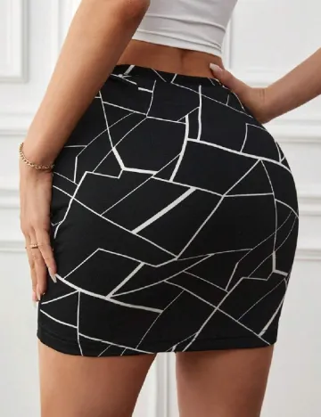 Fusta SHEIN, negru