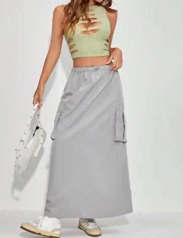 Top SHEIN, verde