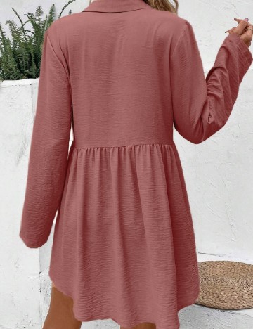 Rochie scurta SHEIN, roz pudra