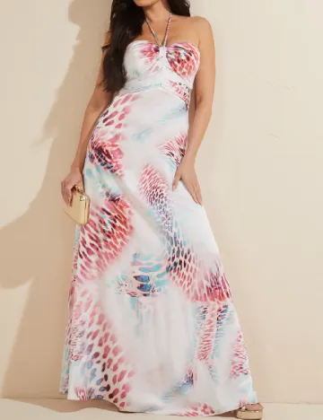 Rochie lunga Marciano Guess, mix culori
