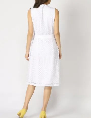 Rochie medie Marciano Guess, alb Alb