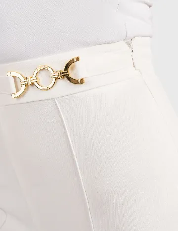 Pantaloni Marciano Guess, alb
