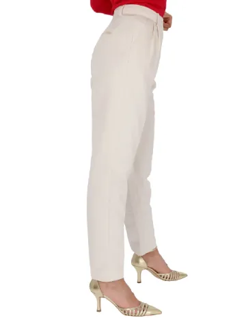 Pantaloni Marciano Guess, ecru