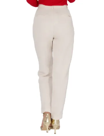 Pantaloni Marciano Guess, ecru