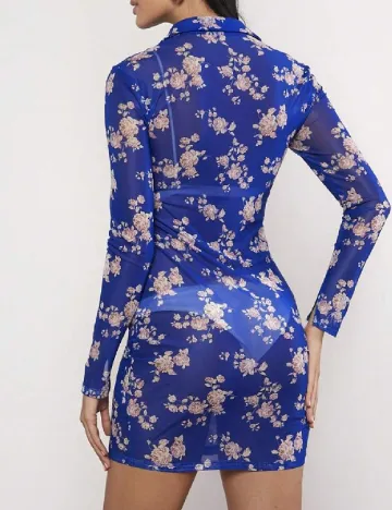 Rochie scurta SHEIN, albastru