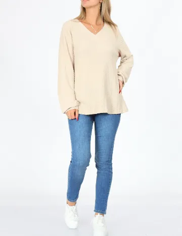 Bluza SHEIN, bej