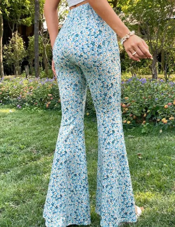 Pantaloni SHEIN, albastru