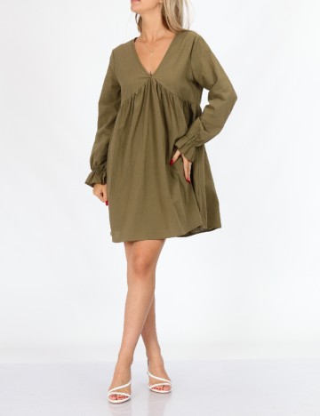 Rochie scurta SHEIN, verde