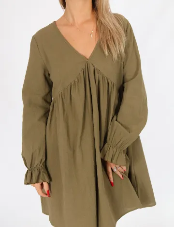 Rochie scurta SHEIN, verde