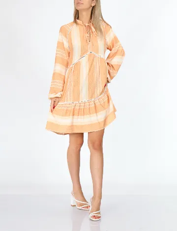 Rochie scurta SHEIN, portocaliu