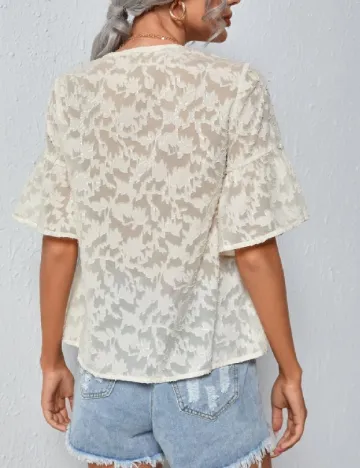 Bluza SHEIN, ecru