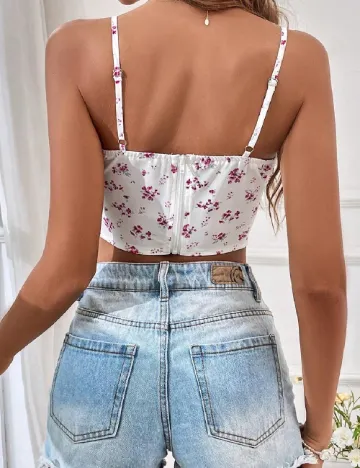 Top SHEIN, alb