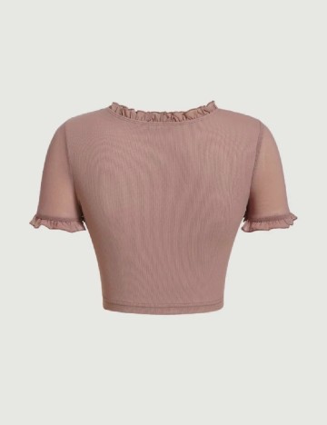Top SHEIN, roz pudra