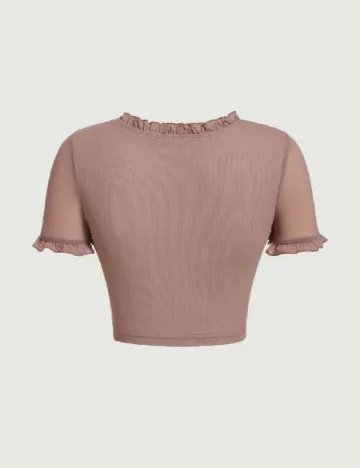 Top SHEIN, roz pudra