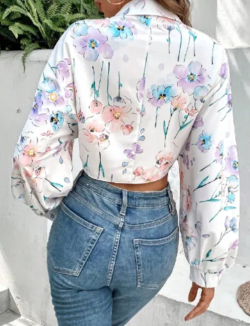 Top SHEIN, alb